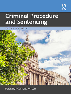 cover image of Criminal Procedure and Sentencing